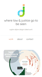 Mobile Screenshot of dejuredesign.com